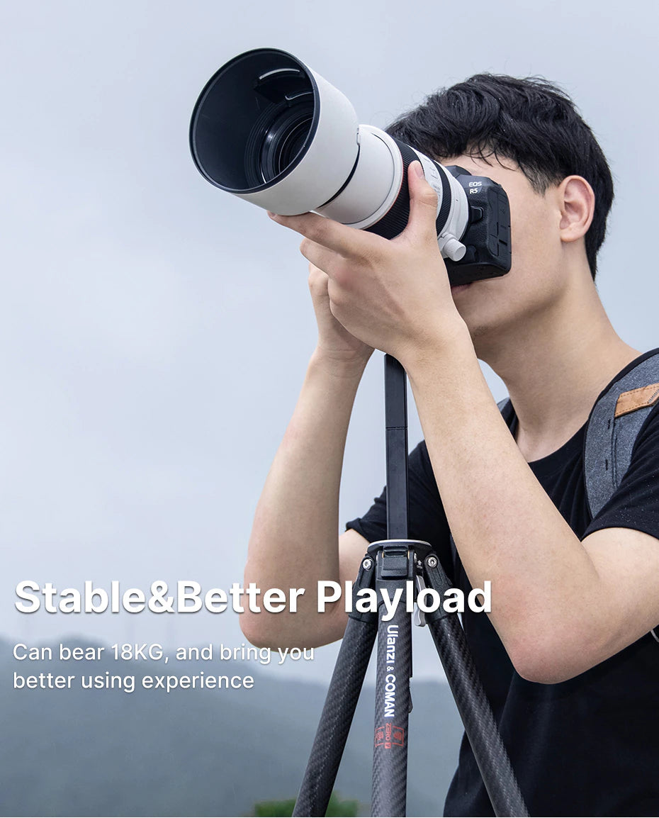 Ulanzi and Coman Zero Y Lightweight Travel Tripod