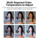 VIJIM Cl01 2500k-6500k Led Video Light with Dedicated Screen Clip