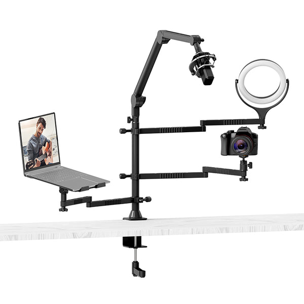 VIJIM LS21 Aluminum Multifunction live Streaming Desk Stand