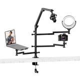 VIJIM LS21 Aluminum Multifunction live Streaming Desk Stand