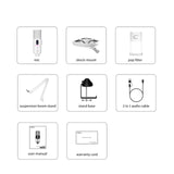 STA-U2A RGB Cardioid Condenser USB Microphone Kit