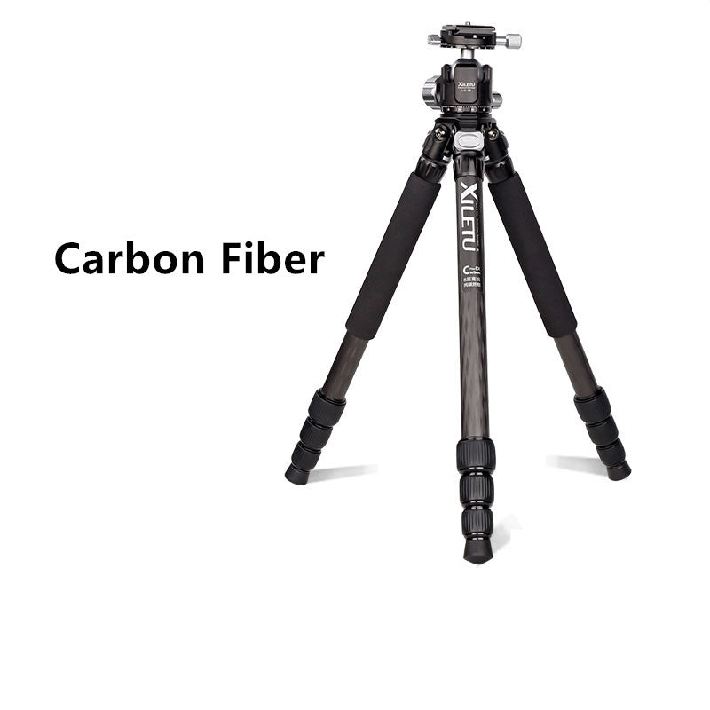 XILETU X324C+LG52 Professional Photography Carbon Fiber Tripod Kit