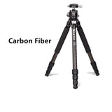 XILETU X324C+LG52 Professional Photography Carbon Fiber Tripod Kit