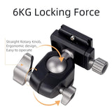 XIELTU XTS20+XG25 Lightweight Desktop Mini Extension Rod Tripod