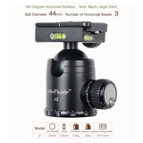 XILETU L334C+J2 Heavy Duty Professional Carbon Fiber Camera Tripod