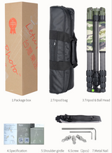 XILETU T284C+FB1 Carbon Fiber Professional photography CameraTripod