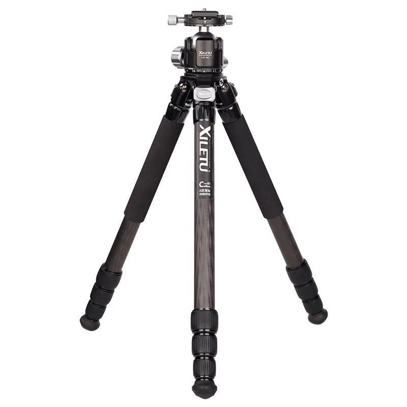 XILETU X284C+LG44 Professionelles Fotografie-Stativ aus Kohlefaser 