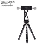 XILETU XBC20+XT18 High Bearing Desktop Bracket Tripod