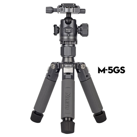 XILETU M5G Portable Travel Tripod For Camera DSLR SLR
