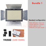 YONGNUO YN900 LED Video Light 3200-5500K Bi-color Lighting