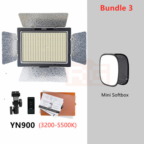 YONGNUO YN900 LED Video Light 3200-5500K Bi-color Lighting