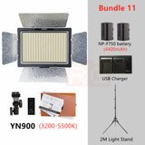 YONGNUO YN900 LED Video Light 3200-5500K Bi-color Lighting