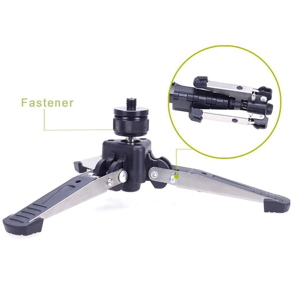 Yunteng VCT-288 Kamera-Einbeinstativ + Fluid-Neigekopf + Einbeinstativhalterung 