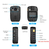 Boblov Z6 Mini Camcorder Recorder  Body Worn Camera