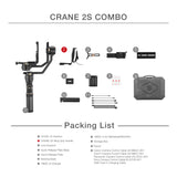 ZHIYUN Crane 2S/COMBO/PRO 3-Axis Handheld Camera Gimbal