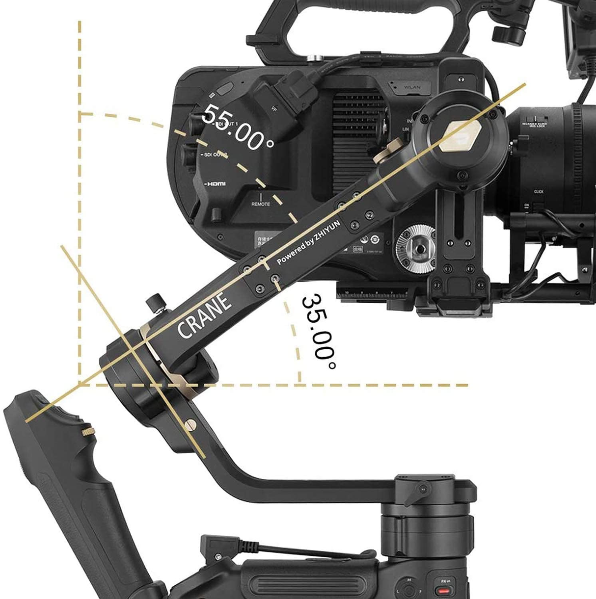 ZHIYUN CRANE 3S 3-Axis Camera Gimbal Handheld Stabilizer