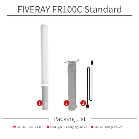 ZHIYUN FIVERAY FR100C Handheld LED 100W Light Wand