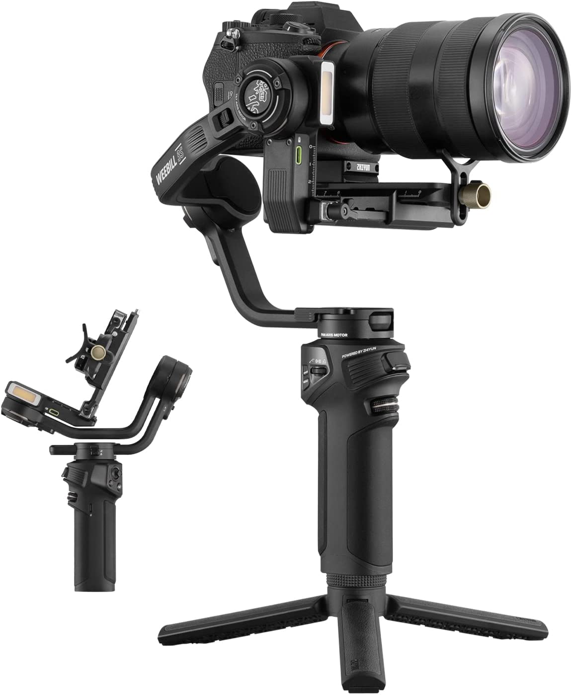ZHIYUN WEEBILL-3S 3 AXIS HANDHELD GIMBAL FOR DSLR AND MIRRORLESS CAMERAS