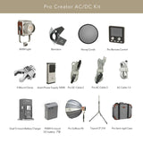 Hobolite Pro 300W Bi-Color Continuous LED Photography Light for Video Studio