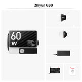 Zhiyun MOLUS G60 professional COB video lights