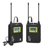 LENSGO 328C Professional Lapel Lavalier Wireless Microphone