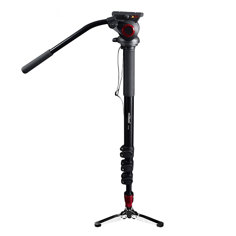 Miliboo MTT705A Aluminum Portable Fluid Head Camera Monopod