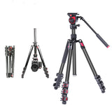 Miliboo MUFA-BK/MUFB-BK Photographic Fluid Head Tripod