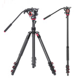 Miliboo MUFP Camera Tripod Carbon Fiber Lightweight Compact Tripod