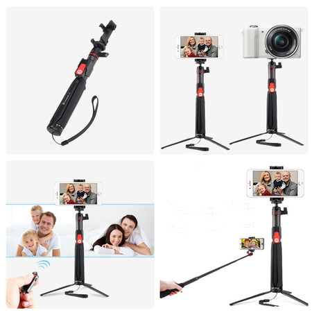 BENRO SC1 wireless Bluetooth carbon fiber flexible selfie stick