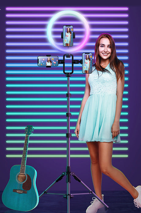 MOMAX TR9 Smartphone VLog Livestream Gear Stand Kit